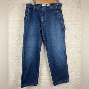 LEVI'S Carpenter Jeans 33x 32 Silver Tab